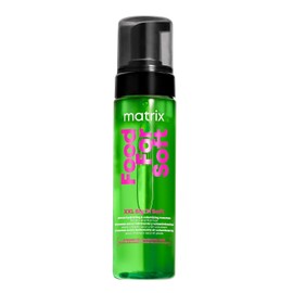 Matrix Food For Soft XXL Big 'N Soft Extra Volumizing Hydrating Mousse - Añade 2 veces volumen mientras hidrata y suaviza, con aceite de aguacate y ácido hialurónico, para todo tipo de cabello, 7.1
