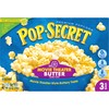 Pop Secret Popcorn, Movie Theater Butter, Microwave Popcorn Bags, 3