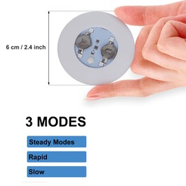 LED Coaster, 100 Pack Light Up Coasters for Drinks,10 Colors Led Bar Coaster LED Sticker Drink Lights,LED Bottle Lights for Liquor Bottles, Club,Party, Wedding,Bar Decor