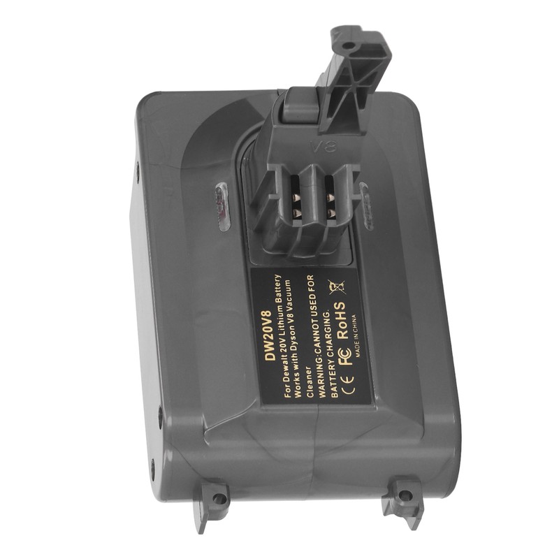 20V Lithium Battery Converts for V8 Vacuum Cleaner Adapter Power