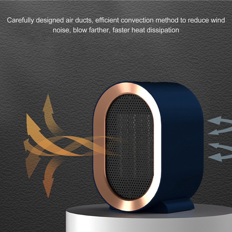 Electric Space Heater 1200W High Power Quiet Overheating Protection Dump
