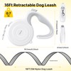 Petsuper 16Ft Auto-Brake Retractable Dog Leash for Middle Large Dogs