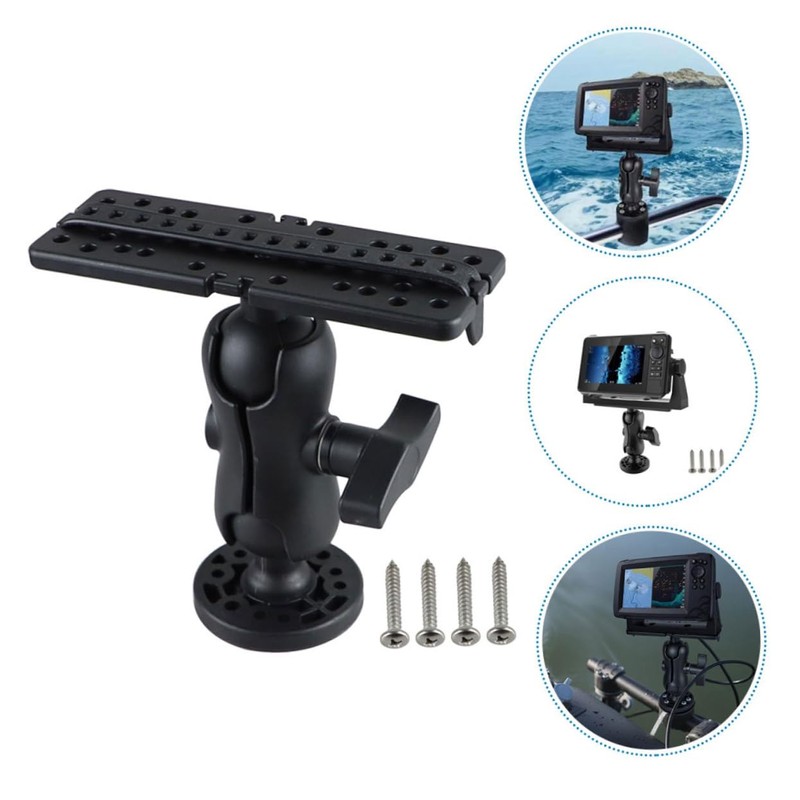 Operitacx 2 Sätze Drehbarer Fischhalter für Boote Kajaks Stabile Fischfinder