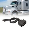 Taesayl Headlight Pigtail Connector for Kenw0rth T680, Halogen Headlamp Wiring