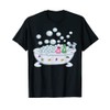 Bathtub with Bubbles T-Shirt, Bubble Bath Costume Shirt