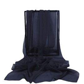 Bridesmay Chiffon Elegant Stole Scarf for Dress in Various Colours - l