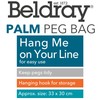 Beldray Peg Bag, White, palm leaf