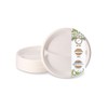 BIOZOYG Disposable Plates, Pack of 50, 2 Chambers, Diameter 22