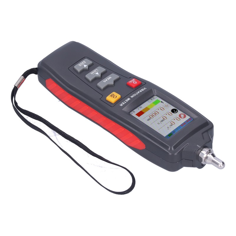 WT63B Portable Vibration Meter Tester Color LCD Digital Vibration Analyzer