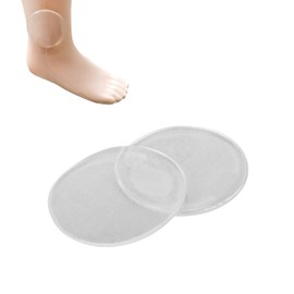 Pack of 2 Ankle Gel Pad, Relieve Pressure, Improve Blood Circulation, Ankle Pad, Protect and Cushion for Ice Skating, Hockey, Scooter, Inline Hiking