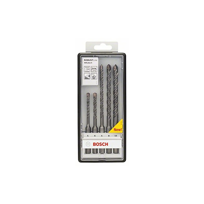 Bosch 2607019927 Hammer Drill Bit Set (5-Piece)