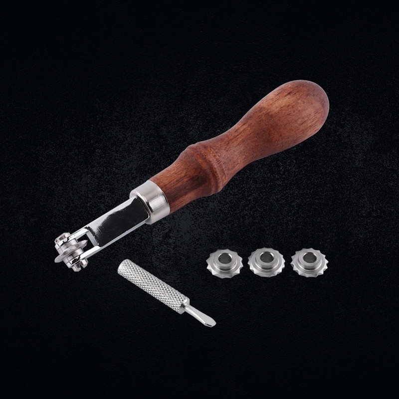 Leather Spacer Tool, Wheel Leather Sewing Stitch Spacing Paper Craft