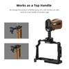 Camnoon Universal Top/Side Handle for Camera Cage Left/Right Side Handgrip