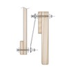 Woodriver Glider Bracket Hardware 4-Piece