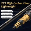 J-BARZILLAI CarbonPro Surf Casting Fishing Rod, Ultra-Light High-Sensitivity Graphite Pole,