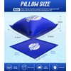 Angooni 4’x4’ Heavy-Duty Pool Pillow with 4x20ft Ropes - 0.4mm