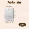 4pcs Picture Frame Hanging Hooks & 4 Adhesive Strips, Free