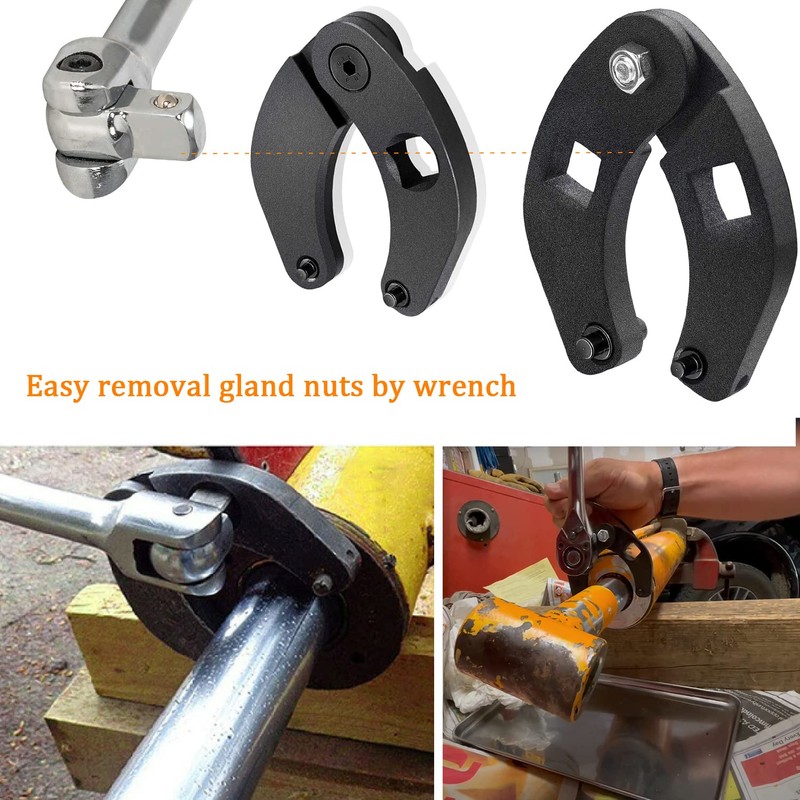 IVARKEY 1266 & 7463 Adjustable Gland Nut Wrench Set for