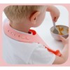 Babero para Bebé, Babero para Niños con Contenedor de Migajas,