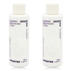 Innisfree Blueberry Rebalancing Lotion 130ml + 130ml / 이니스프리 블루베리 리밸런싱 로션 130ml + 130ml