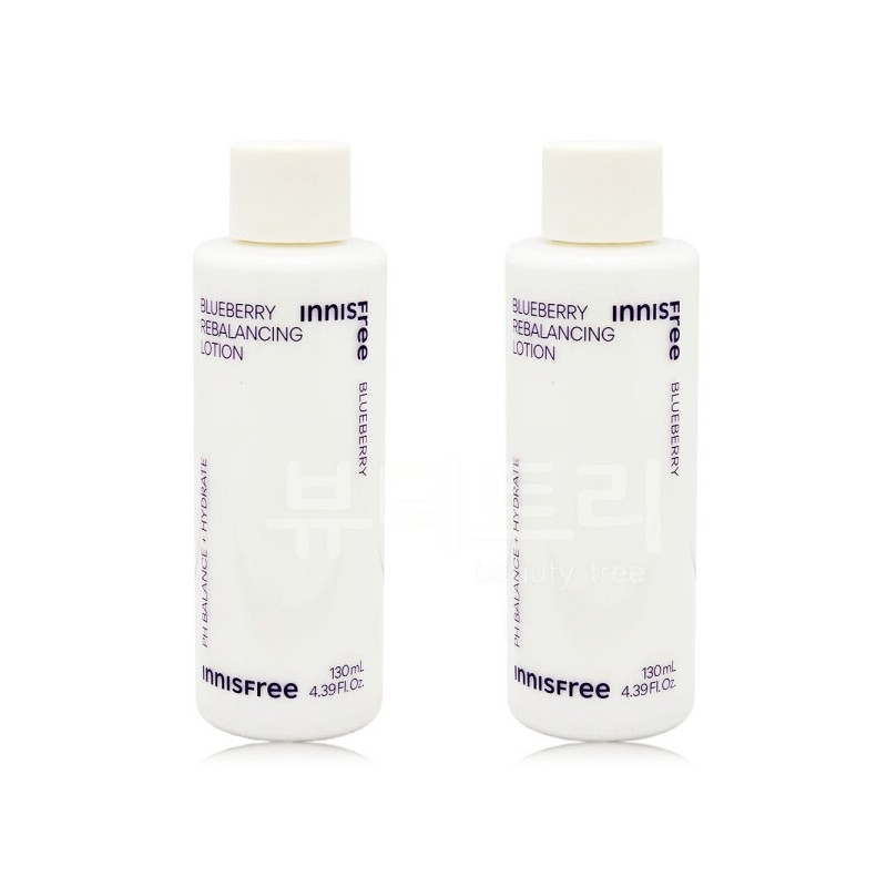 Innisfree Blueberry Rebalancing Lotion 130ml + 130ml / 이니스프리 블루베리