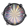 Radiant Tambourine Reflective Clear Crisp Sound Double Row Bell Drum
