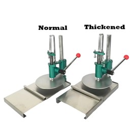 INTBUYING 7.8inch Manual Pizza Dough Pastry Press Machine Household Pizza Dough Pastry Manual Dough Sheeter Dough Pastry Presser Stainless Steel Pasta Maker Pizza Express Dough Sheeter