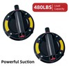 2PCS 8-Inch Glass Suction Cups, Heavy Duty Window Tile Large