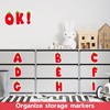 150 PCS Large 6" Bulletin Board Letters Set, Strawberry Classroom