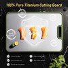 2 Packs Titanium Cutting Boards for Kitchen Chopping Board Butcher