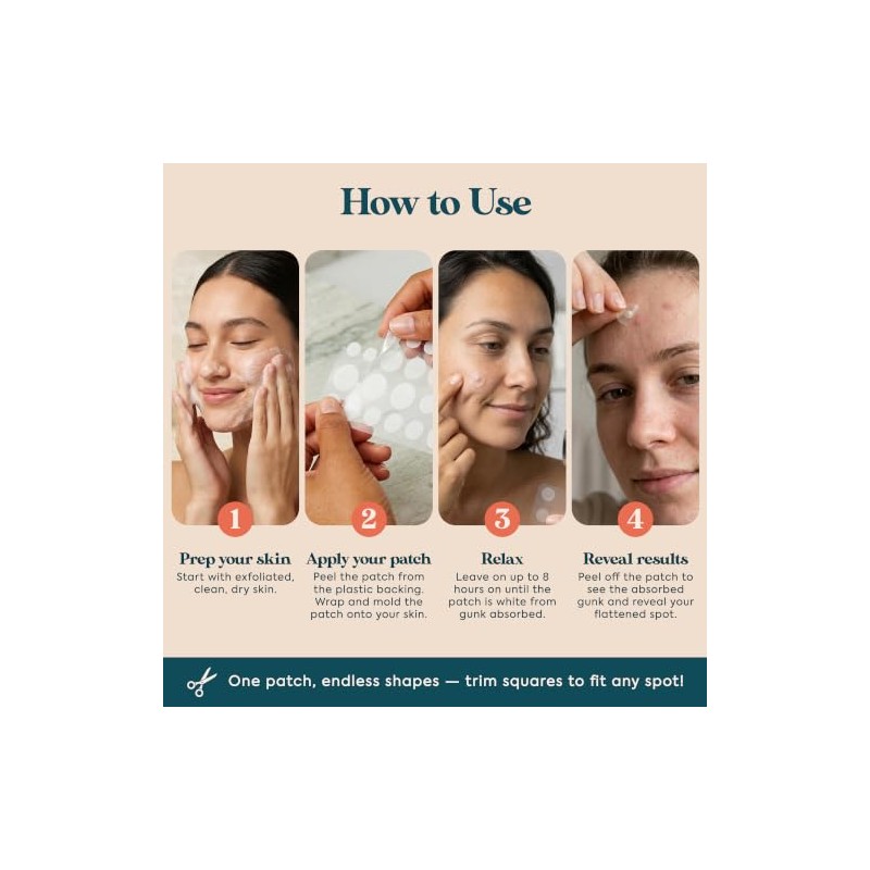 LivaClean 272 Parches para Acne Set - Pimple Patch Día