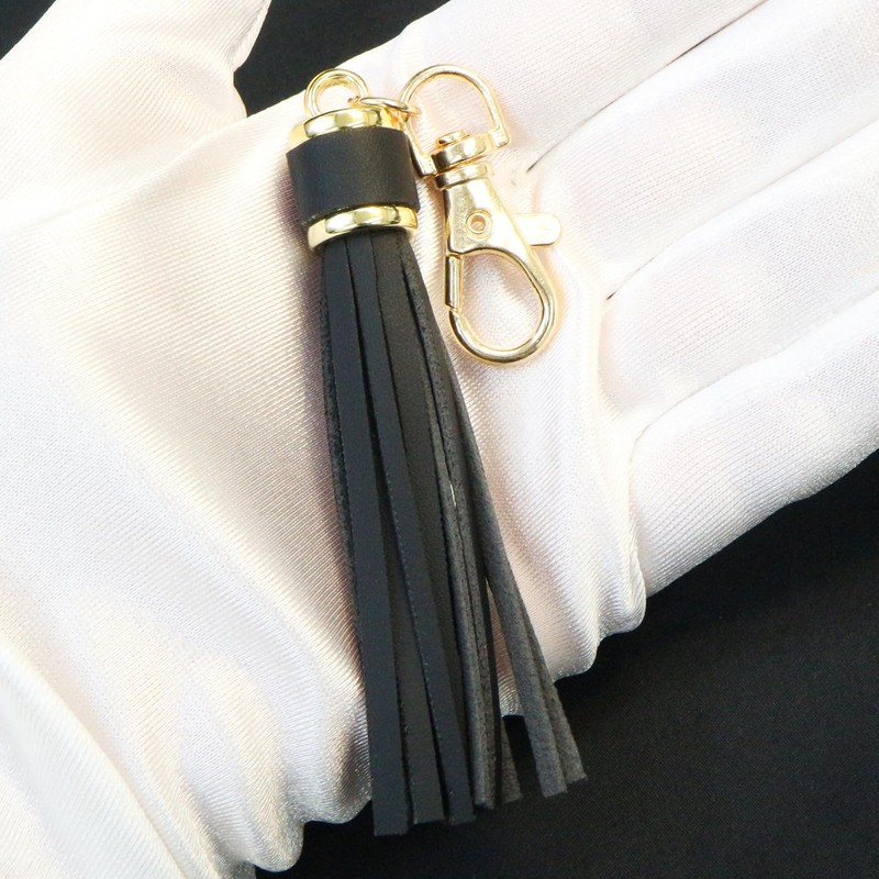 LTSL-004 Tassel Charm PU Leather with Nascan Total Length Approx.