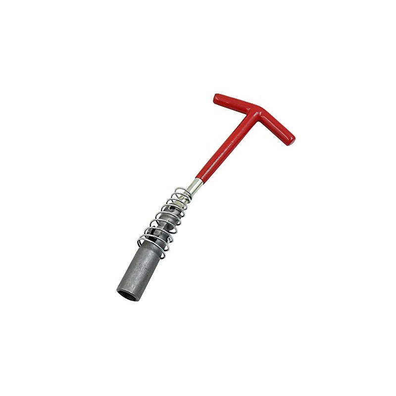 sourcing map Car T-Handle 14mm Hex Socket Spark Plug Spanner