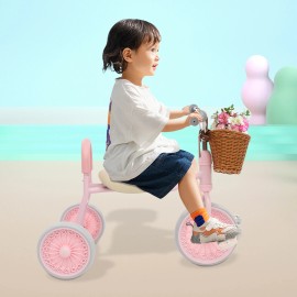 Children Tricycle with Pedals, Children Tricycle for 2-6 Years Old
