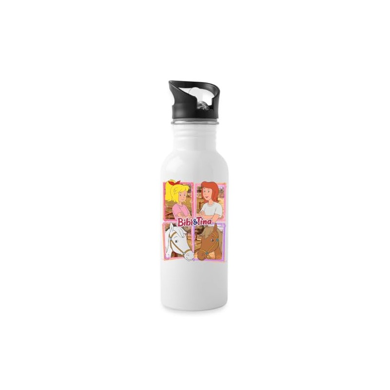Spreadshirt Bibi And Tina With Amadeus And Sabrina Tile Water