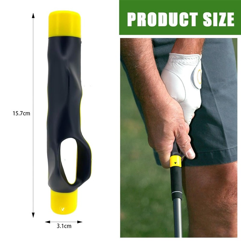 flintronic Golf Grip Trainer, Golf Grip Training Aid Golf Swing