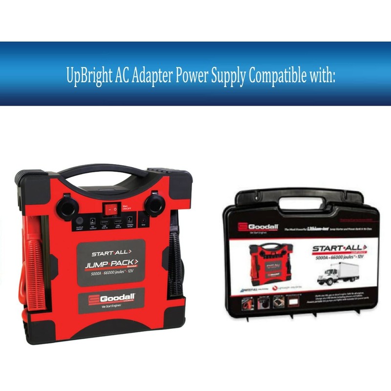 UpBright 18V AC/DC Adapter Compatible with Goodall Manufacturing JP-12-4000T JP-12-5000T