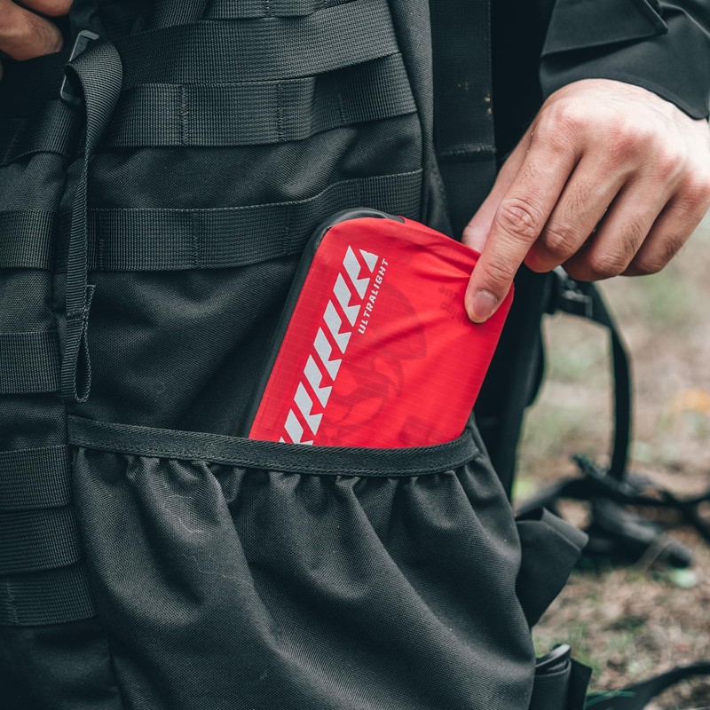 RHINO RESCUE EDC First Aid Kit for Travel, Mini Water-Resistant