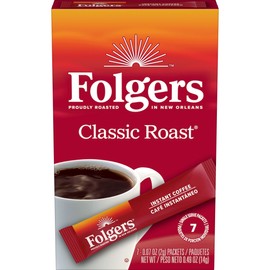 Folgers Classic Roast Instant Coffee Single Serve - 24 Packets (2 Count)