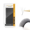 NAGARAKU 3D W Eyelash Extensions, W Shape Eyelash Extension, Self-Fanning