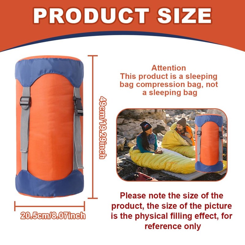 CZAKOMIX 1 x Compression Sack, Lightweight Compression Bag, Waterproof Compression