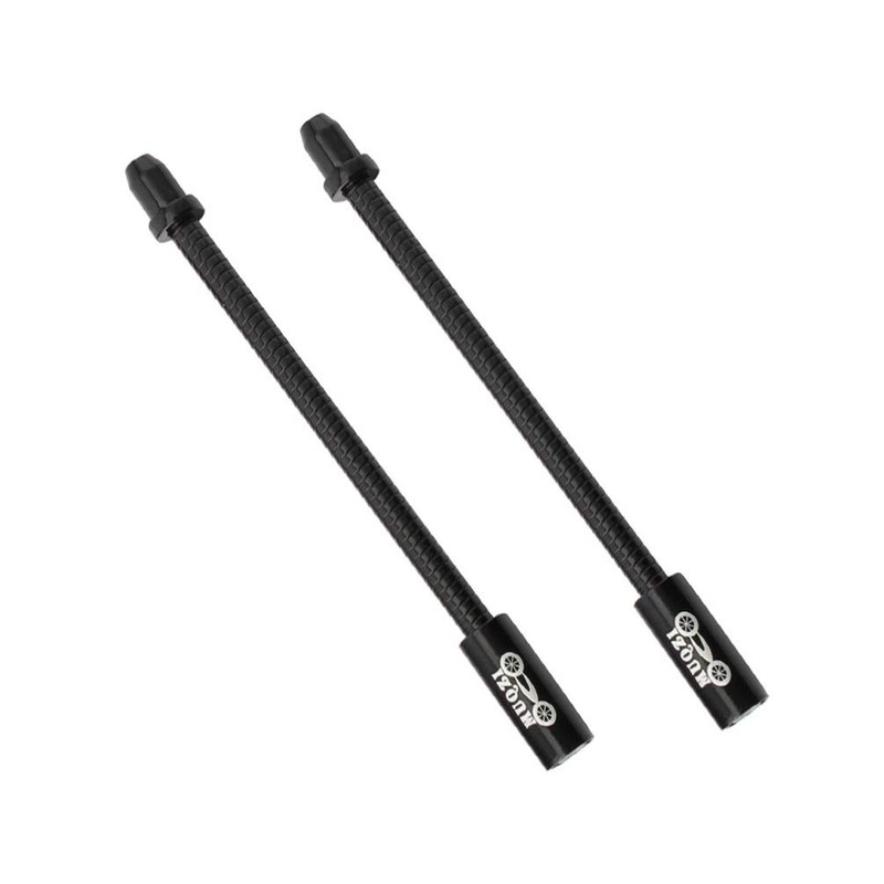 2Pcs Bike Flexible V-Brake Noodle Cable Guide Rubber Boots Bicycle