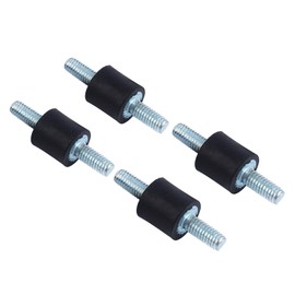 Rubber Vibration Isolator Rubber Damper M4 10x10 Anti Vibration Shock Air Compressor Pump for Engines Petrol Engines Shock Absorber