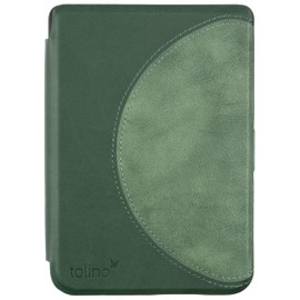 tolino Shine / Shine Colour Slim Case Green Semicircle: Compatible with Tolino Shine and Shine Colour