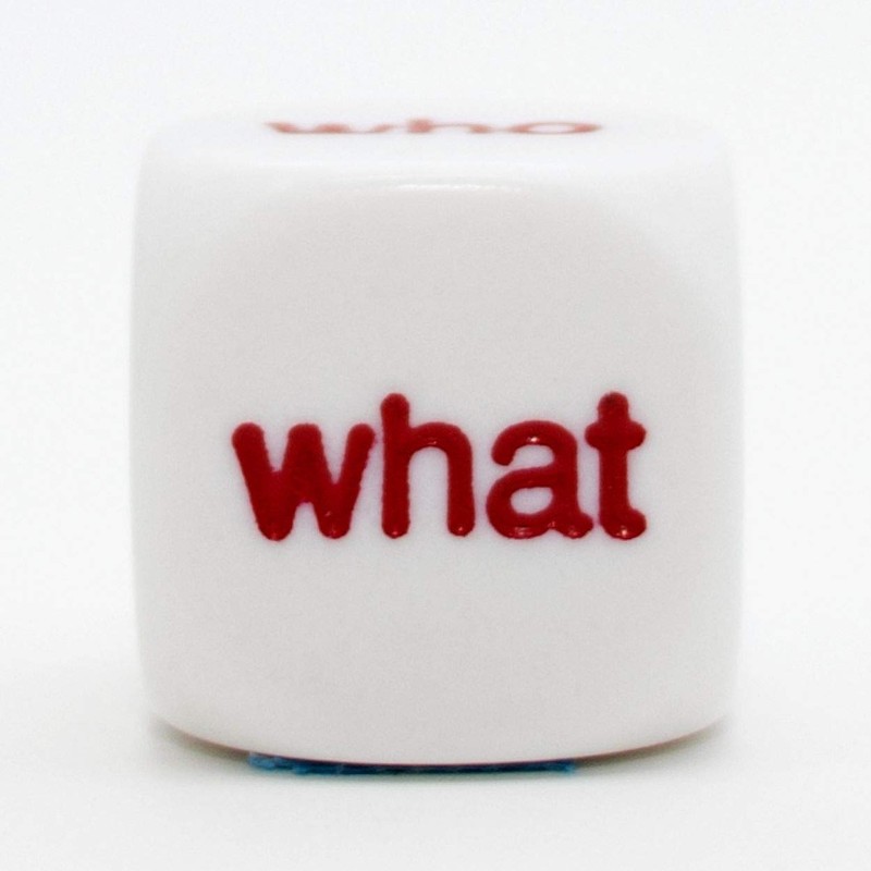 Image Mission KGS3469 KGS3469 Question Dice (Set of 2) 0.6