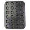 Kingrol 24-Cup Nonstick Mini Cupcake & Muffin Pans, Carbon Steel