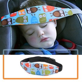 Soporte para la cabeza para el asiento del coche – Correa para la cabeza para dormir y viajar para niños pequeños, niños y bebés