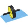 TNP Accessories Double Abdominal Exercise Roller Wheel with Knee Mat