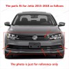 Unbranded 9PC For Jetta 2015-2018 Upper Lower Chrome Grille Mesh