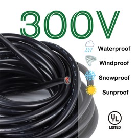 Comdourt 20 Gauge 2 Conductor Electrical Wire - 20FT Pure Copper Cable 300V for Automotive LED Lamp Lighting Wire